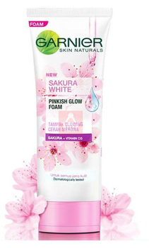 Garnier Sakura Glow Pinkish Glow Foam 100 ml