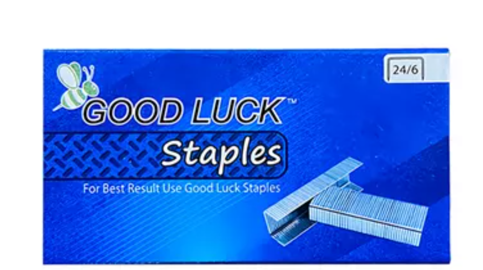 Good Luck Staples Pins (Per Box)