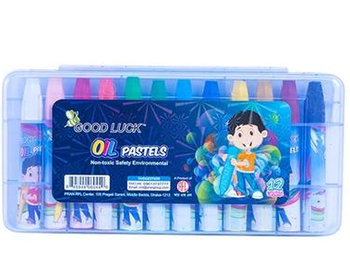 Good Luck Oil Pastels Color Pencil 12 pcs