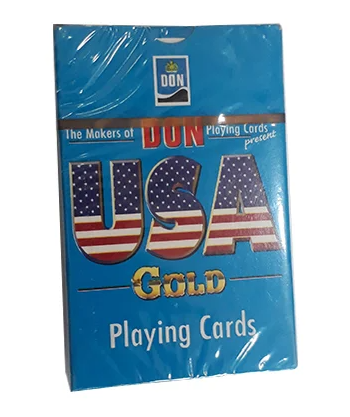 Don USA Gold Playing Cards