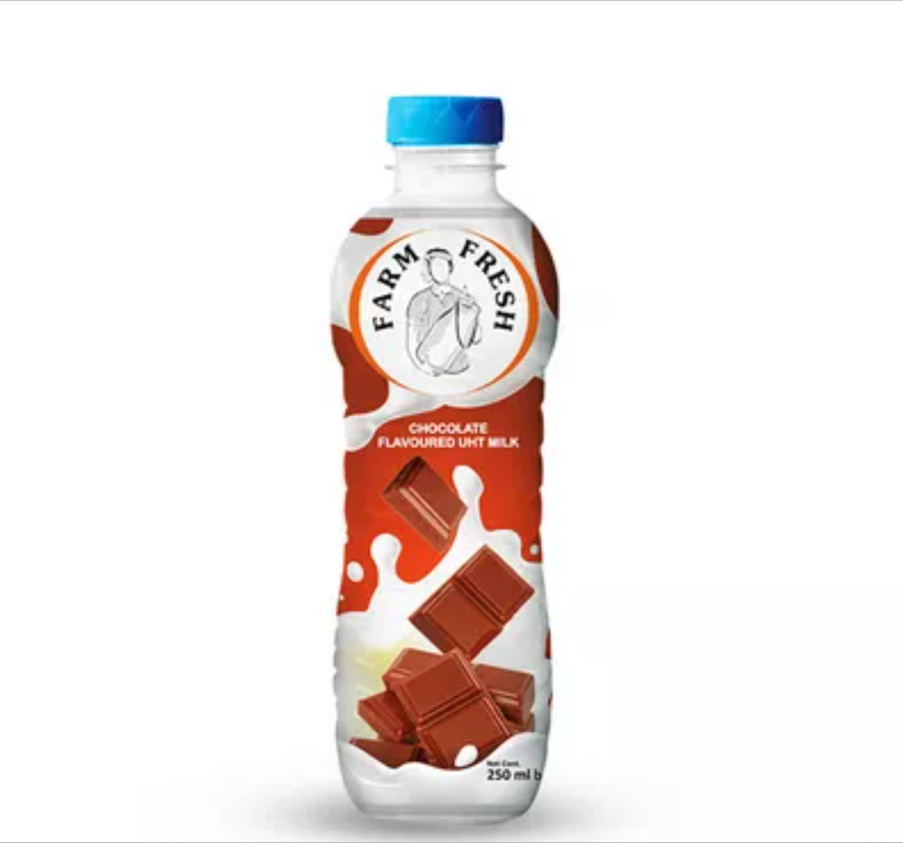 Farm Fresh Chocolate Flavoured UHT Milk 250 ml