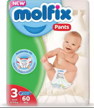 Molfix Baby Diapant (Pants Type) 60 Pcs