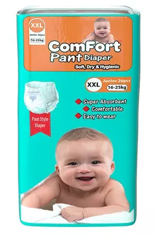 Comfort Baby Diaper Pant XL (16-25 kg) 4 pcs