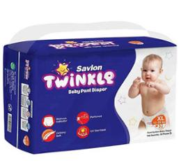 Savlon Twinkle Baby Pant Diaper XL 32 pcs