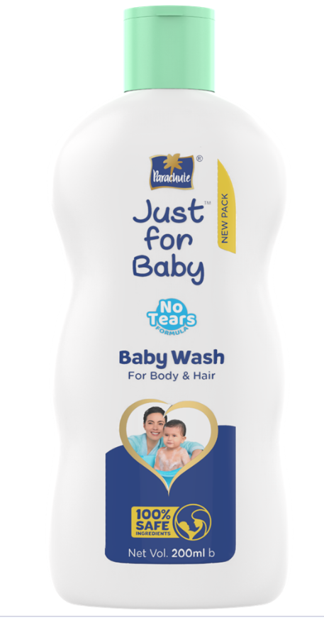 Parachute Just For Baby-Baby wash 200 ml