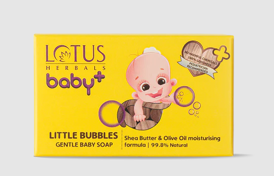 Lotus Herbals Baby Little Bubbles Gentle Bathing Soap 100 ml