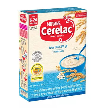 Cerelac Rice With Milk Baby Food (6-24 M) 350 gm