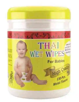 Thai wet wipes Moist Tissue(Mega size)230 pcs