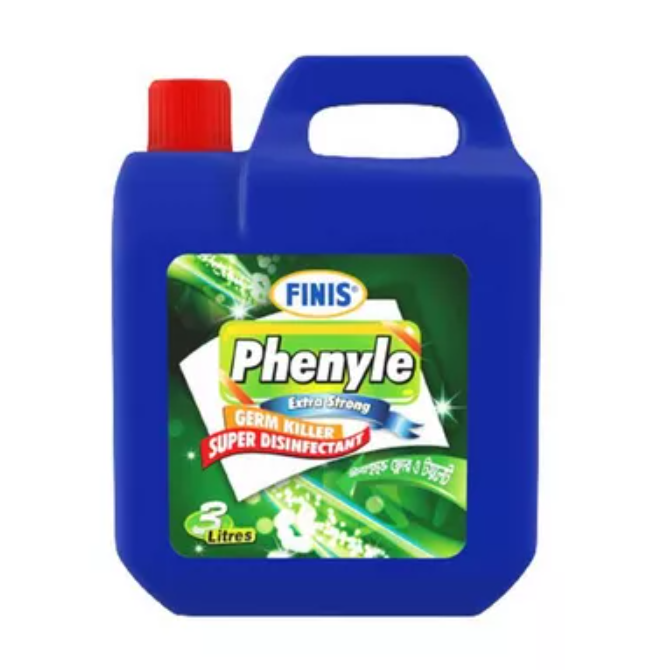 Finis Phenyle Extra Strong Toilet &amp; Floor Cleaner 3 ltr