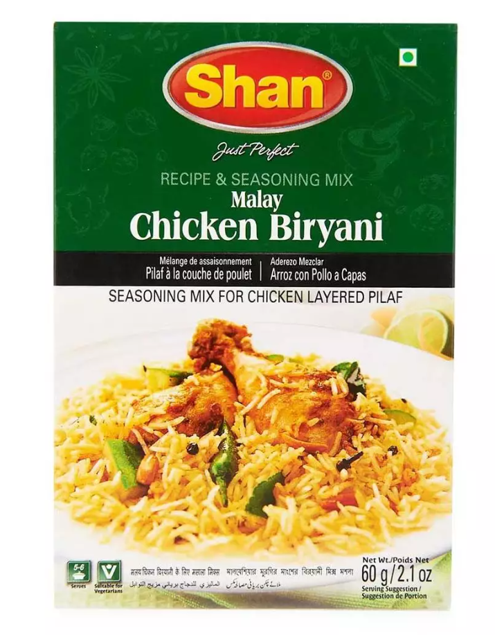 Shan Malay Chicken Biryani 60 gm