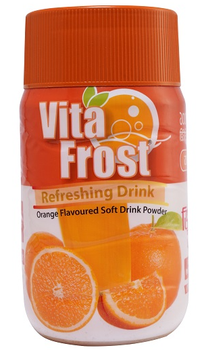 VitaFrost Orange Flavored Soft Drink Powder 750 gm 