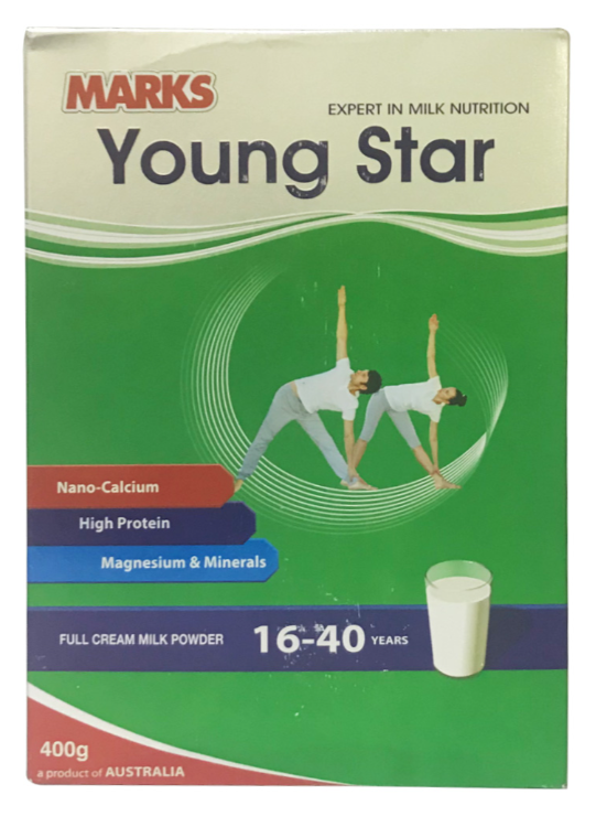 Marks Young Star Full Cream Milk Powder 400 gm