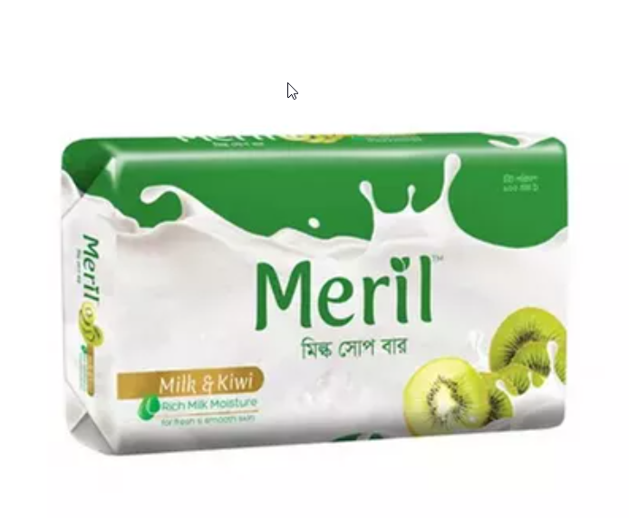 Meril Milk &amp; Kiwi Soap 100 gm