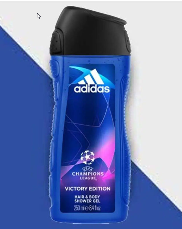 ADIDAS Champions League Victory Edition Hair &amp; Body Shower Gel 250 ml