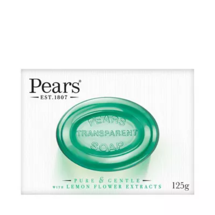 Pears Transparent Soap With Lemon Flower Extracts 125 gm