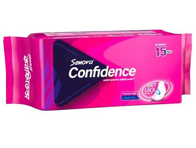 Senora Confidence Sanitary Napnik Panty System 15 pads