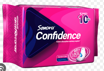 Senora Confidence Sanitary Napkin Panty System 10 pcs