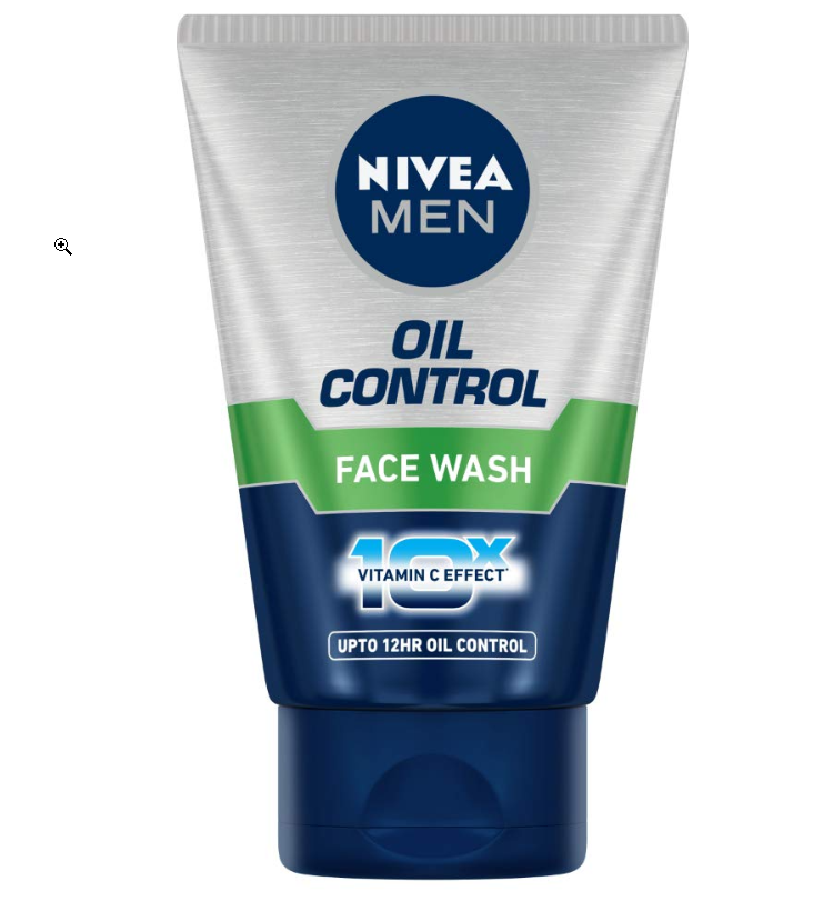 NIVEA Men Oil Control Face Wash 100 gm