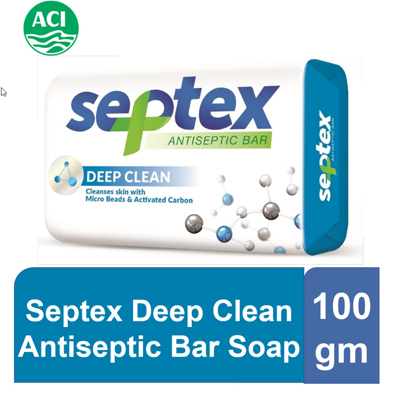 Septex Deep Clean Antiseptic Bar 100 gm