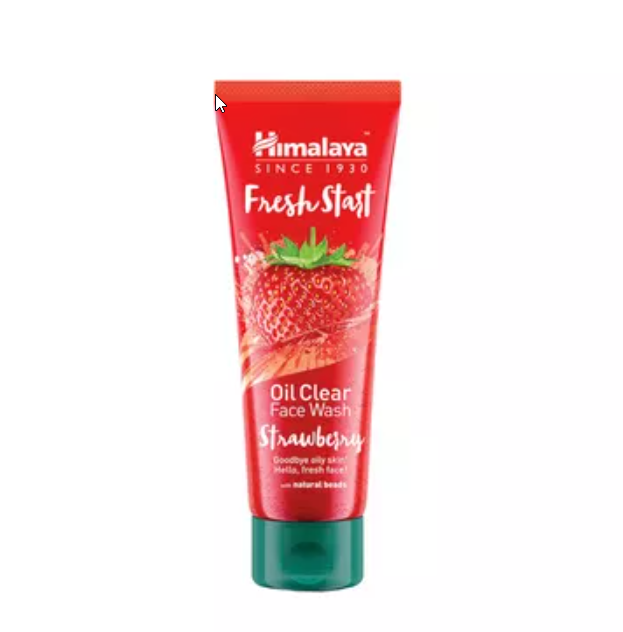 Himalaya Fresh Start Oil Clear Face Wash Strawberry 50 ml