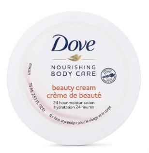 Dove Nourishing Moisturizer Body Care Beauty Cream 75 ml