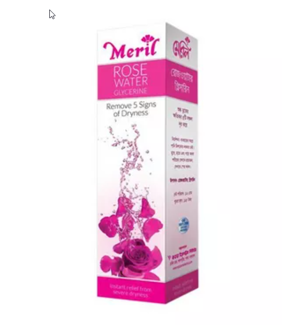 Meril Rose Water Glycerine 120 gm