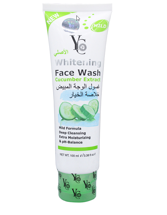 YC Whitening Face Wash Cucumber Extract 100 ml