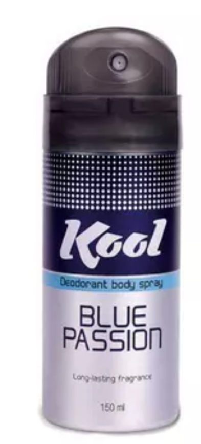 Kool Blue Passion Deodorant Body Spray 150 ml