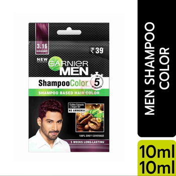 Garnier Men Shampoo Color 3.16 Burgundy 10 ml +10 ml