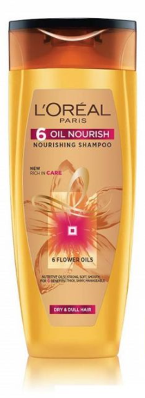 L'Oreal Paris 6 Oil Nourish Shampoo 396 ml