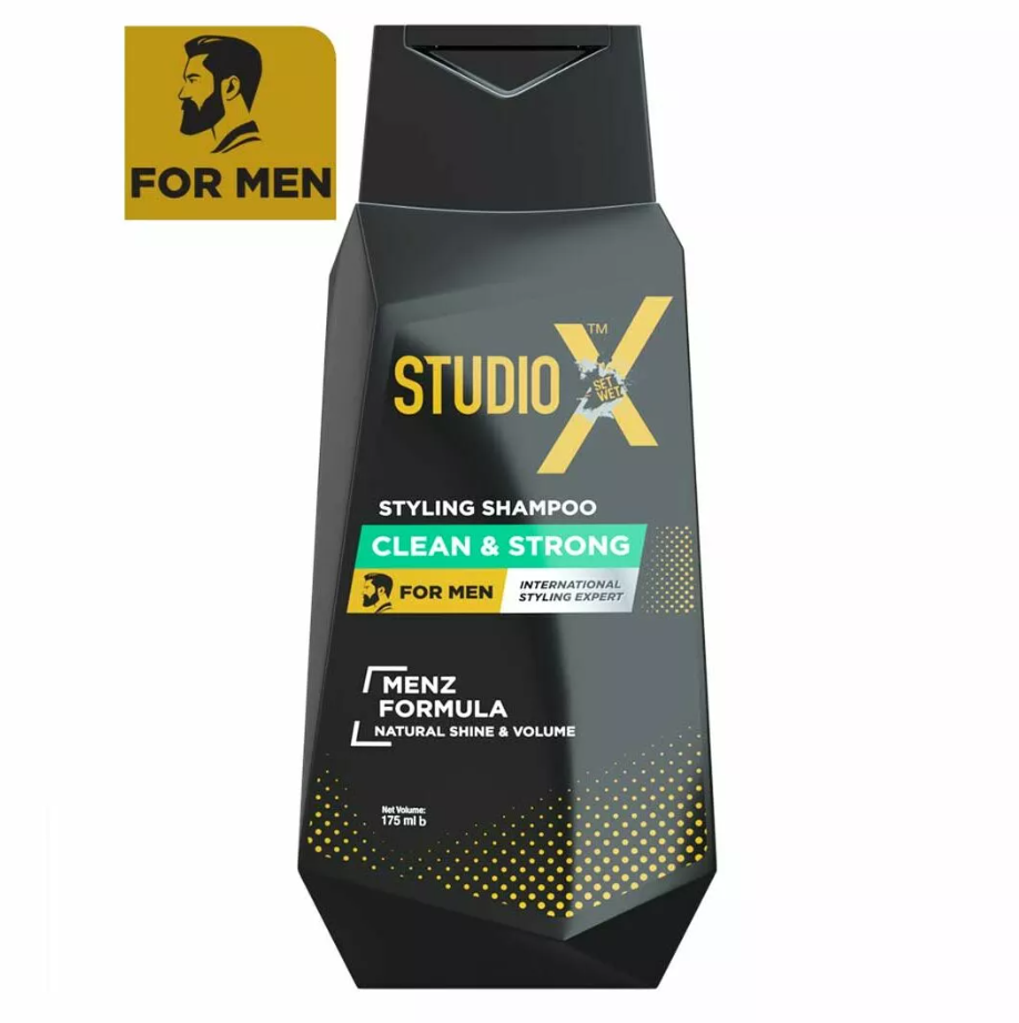 Studio x Styling Shampoo Clean &amp; Strong For Men 175 ml