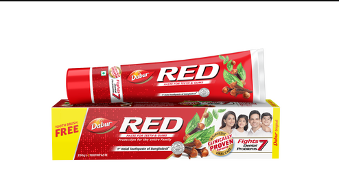 Dabur Red Toothpaste ( Free Toothbrush ) 100 gm