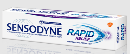 Sensodyne Rapid Relief Toothpaste 80 gm