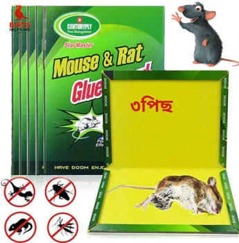 Mouse & Rat Bond Traps Green Killer China 3 Pcs