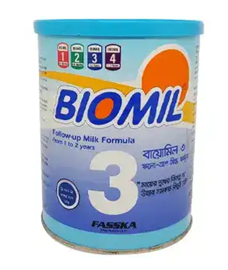 Biomil 3 Follow-Up Milk Formula Powder Tin (12-24 Month) 400 gm