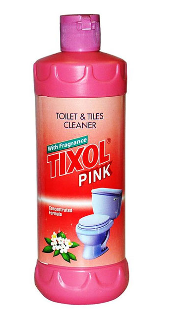 Tixol Pink Toilet &amp; Tiles Cleaner 550 ml