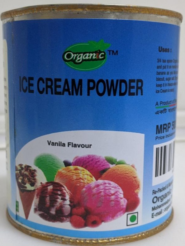 Organic Ice Cream Powder 100 gm