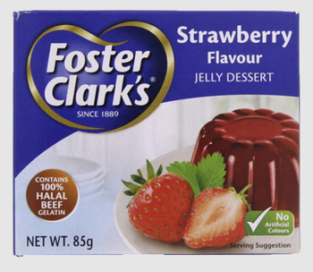 Foster Clark's Jelly Dessert Strawberry 85 gm