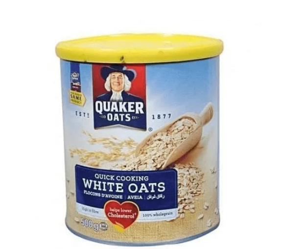 Quaker Quick Cooking White Oats 500 gm