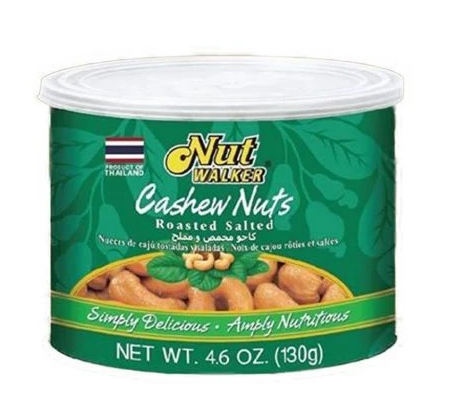 Nut Walker Cashew Nuts Roasted Salted 130 gm