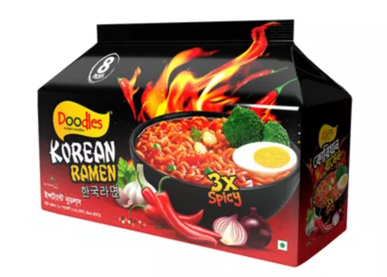 Doodles Korean Ramen Instant Noodles 8 pac