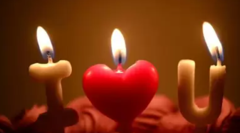 Love Theme Candle