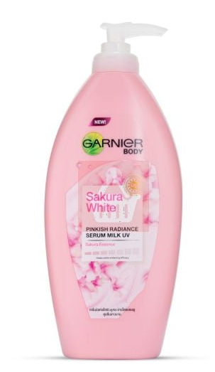 Garnier Sakura White Serum Milk UV Body Lotion 