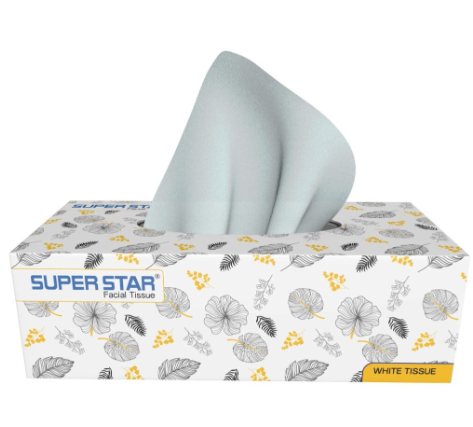 Super Star Facial Tissue 200 ply