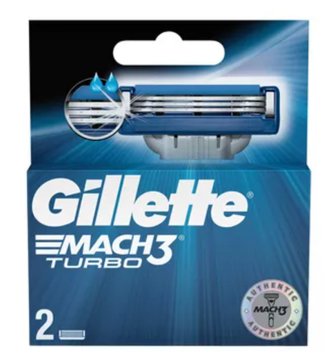 Gillette Mach3 Turbo Cartridge 1 pcs