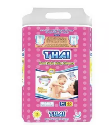 Thai pant diapers (M) 40 pcs (5-12kg)