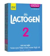 Nestlé LACTOGEN 2 Follow up Formula with Calcium (6-12M) 350 gm BIB