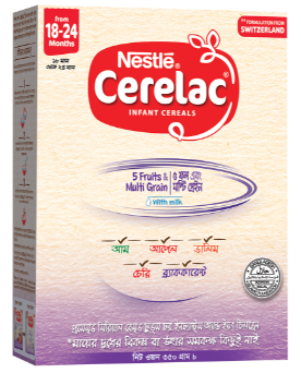 Cerelac Stage 5 Fruits &amp; Multi Grains BIB (18-36 M) 350 gm