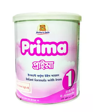 Mother's Smile Prima 1 Milk Tin (0-6 months) 400 gm