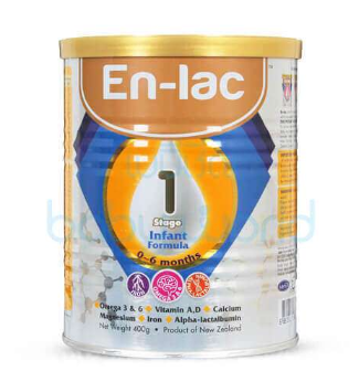 En lac 1 Formula Milk for (0-6 M) child 400 gm